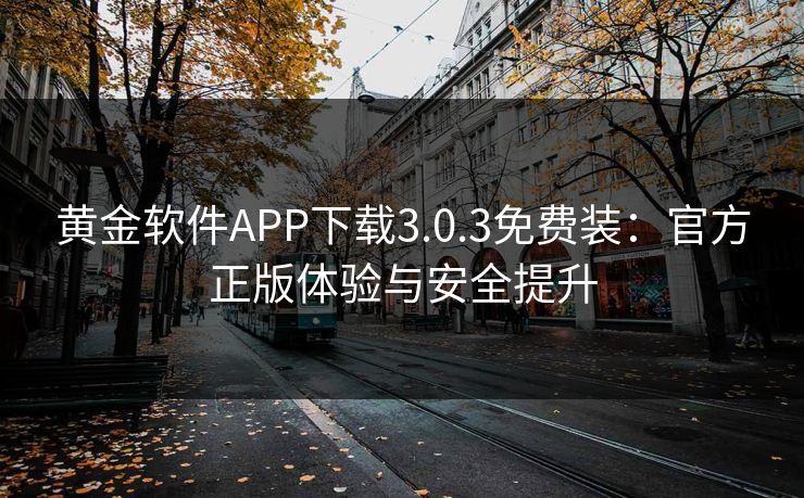 黄金软件APP下载3.0.3免费装:官方正版体验与安全提升 黄金软件APP下载3.0.3免费装:官方正版体验与安全提升